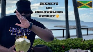 GOOD FOOD &amp; VIBES AT SECRETS WILD ORCHID &amp; BREATHLESS ALL INCLUSIVE RESORT MONTEGO BAY JAMAICA VLOG