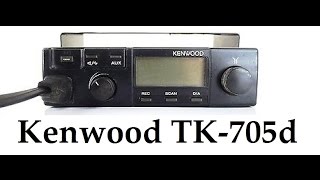 Kenwood TK 705D front panel programming - Description updated
