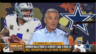 The Herd Colin Cowherd Blown Away Dak Prescott Is Leading Dallas Cowboys To Super Bowl Contenders