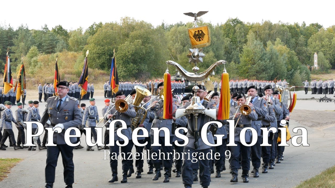 Ihr wolltet es so: Preußens Gloria - bei der Panzerlehrbrigade 9. Ausmarsch Ehrenformation