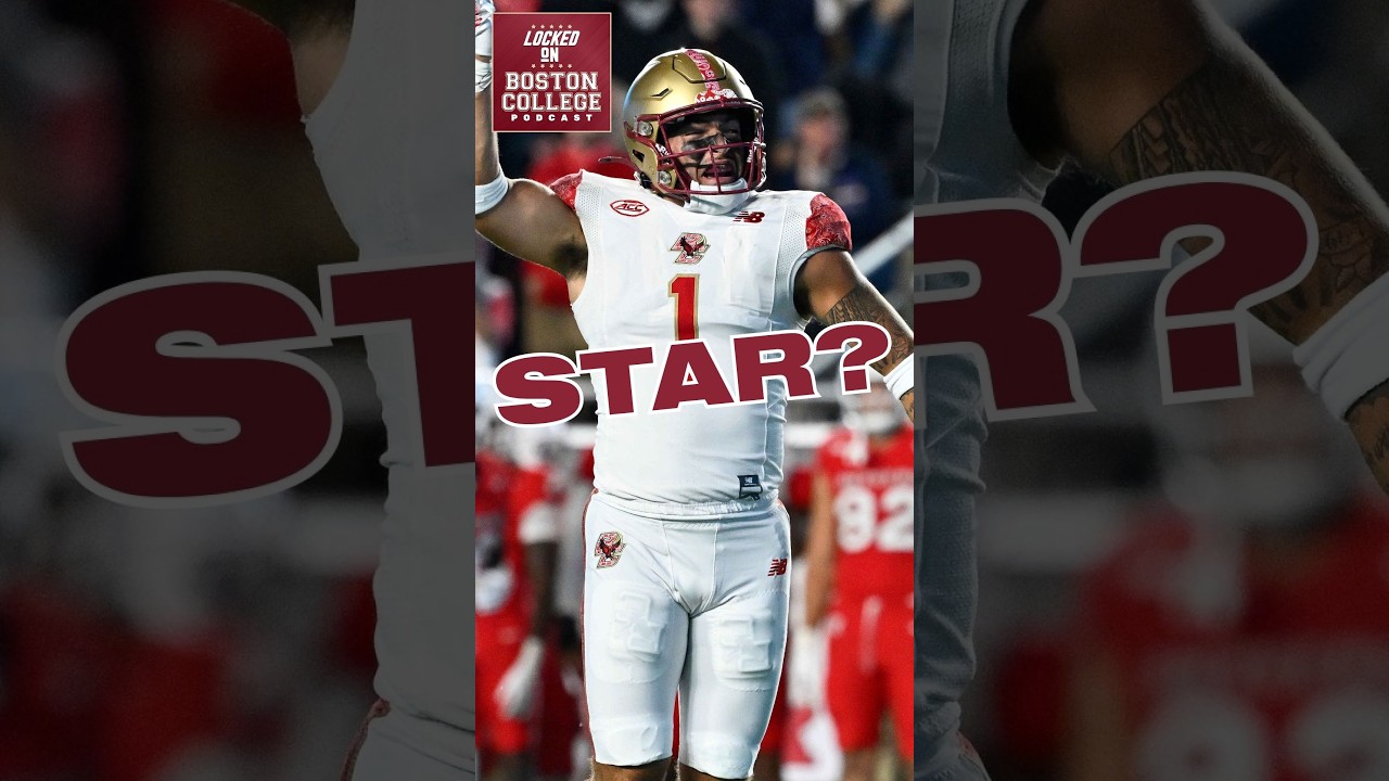 WOW: Anthony Palano is an EMERGING STAR for Boston College #bcfootball #anthonypalano
