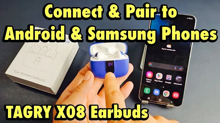 TAGRY X08 Earbuds: Connect to Android Phones & Samsung Galaxy Phones