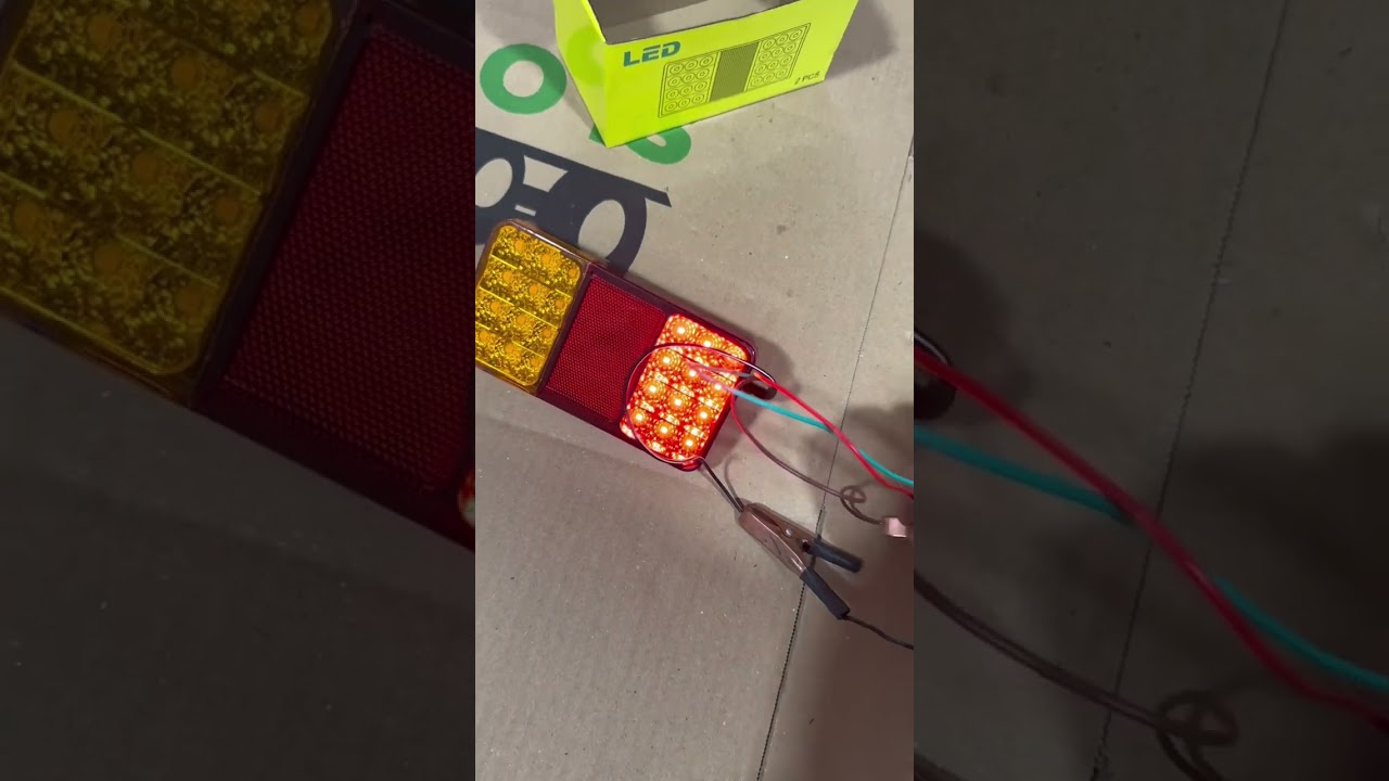 Фонарь задний LED (12v) 3-три режима поворот, габарит, стоп сигнал