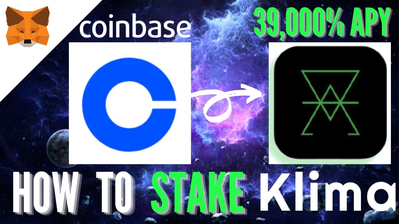 Klima DAO - How to BUY & STAKE from Coinbase - 39,000% APY!