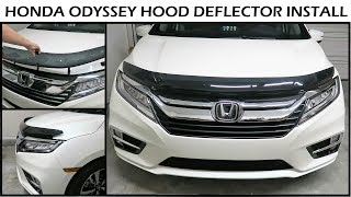 Honda Odyssey 2019 Install Hood Deflector