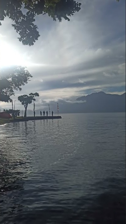 Camping pinggir danau | status wa #short