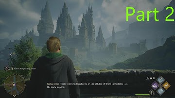 Hogwarts Legacy Playthrough Part 2 - Attending Classes and Exploring Hogsmeade