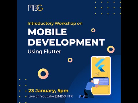 MDG's Introductory Workshop on Mobile Development Using Flutter