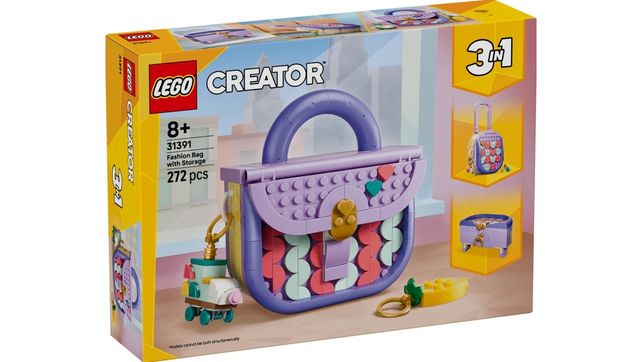 LEGO 31391 Instructions | Creator 3in1 | Fashion Bag with Storage