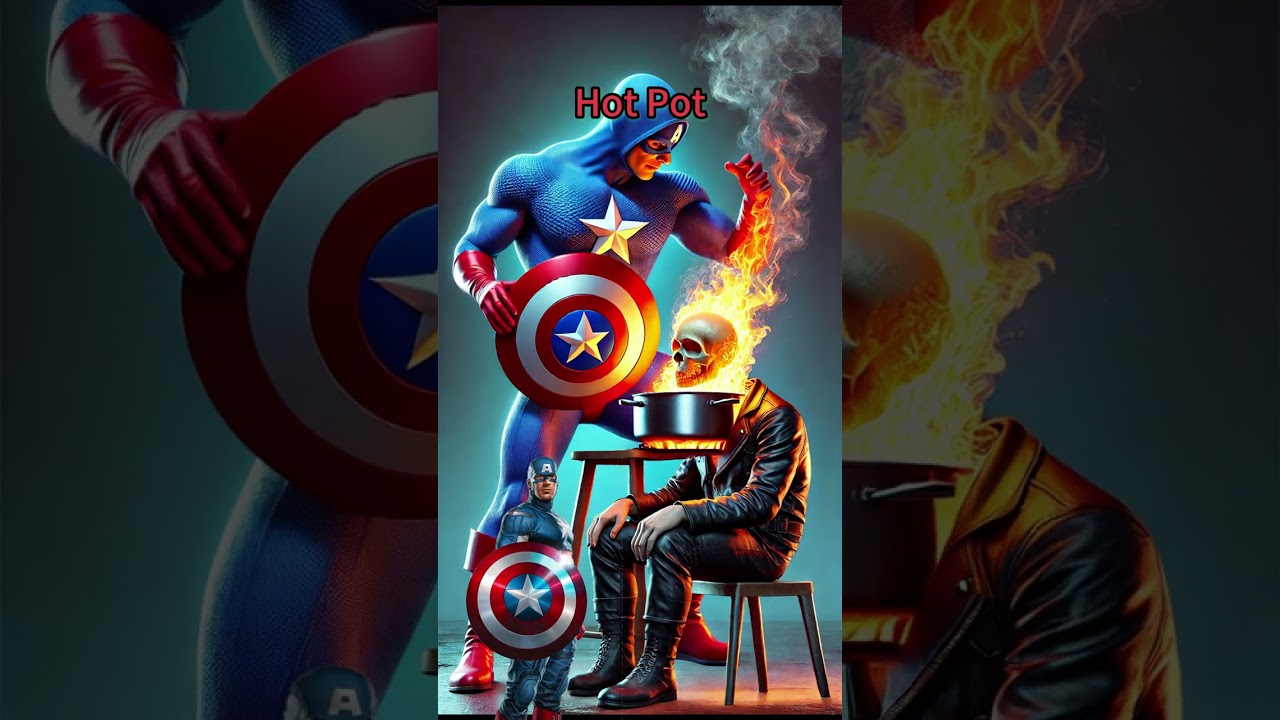 The clever use of the ghostrider. 