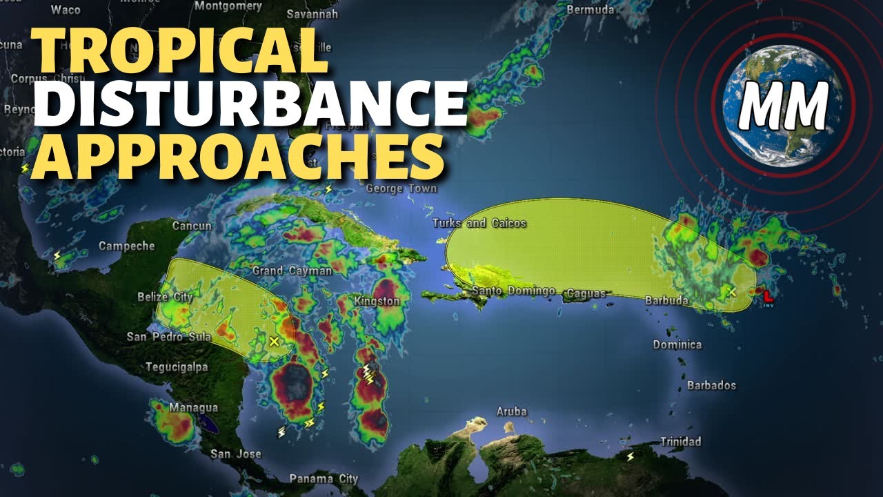 Both Could Develop, Both to Bring Heavy Rain | Caribbean and Bahamas ...