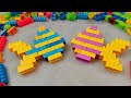 Satisfying DIY Fish ASMR/Building Blocks/block game/lego building blocks video s#asmr#buildingblocks