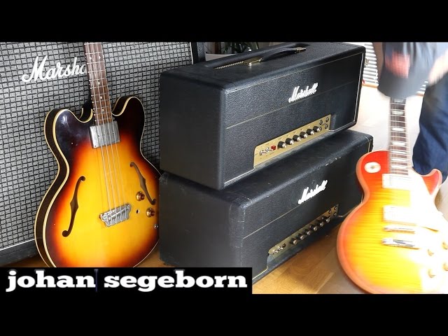 69 Marshall Plexi Major with Guitar and Bass - Live Blues Jam and
