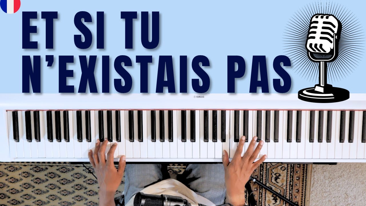 PIANO FACILE // JOE DASSIN - ET SI TU N'EXISTAIS PAS