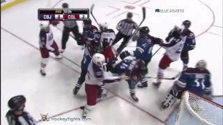 Derek Dorsett vs Ryan Wilson Oct 30, 2010