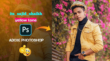Influencer sajid shaikh photo editing in adobe photoshop.