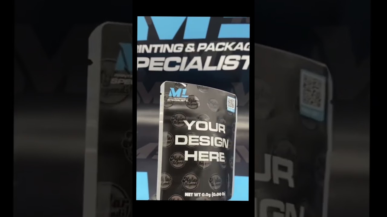 Custom Sticker Products! Mylar Bags, Jars, Tubes, and Stickers!