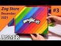 Unboxing Miraculous Ladybug Zag Store Box #3 - December 2021 (ASMR)