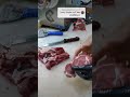 قص اللحم بأحتراف ملحمة الكدرو لحم      نجومي