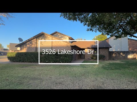 3526 Lakeshore Dr, Enid, OK home video tour
