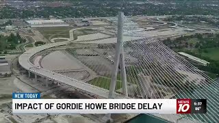 How the Gordie Howe Bridge delay impacts Michigan