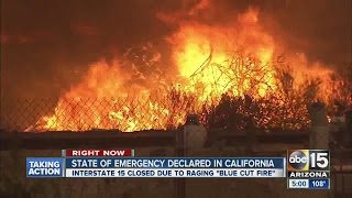 The blue cut fire has burned at least 18,000 acres. ◂ abc15 is your
destination for arizona breaking news, weather, traffic, streaming
video and in-depth cov...