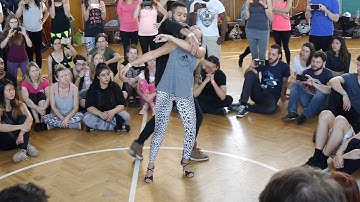 William Teixeira & Paloma Alves 1st Brazilian Zouk Demo, 8th Prague Zouk Congress, March 17