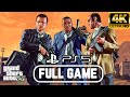 GTA 5 PS5 REMASTERED Gameplay Walkthrough FULL GAME 4K 60FPS No Commentary 