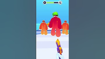 Blob Shooter 3D Level 3 Gameplay (iOS & Android) #gaming #shorts #mobilegame