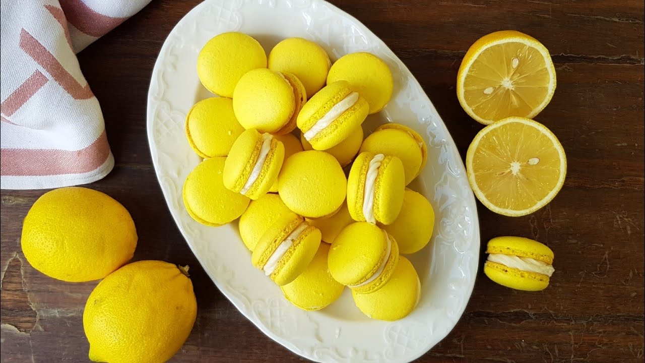 طريقه عمل الماكرون الفرنسى   French Method Macarons