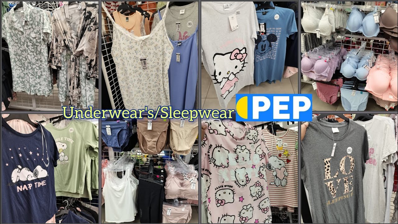 PEP || SLEEPWEAR || UNDERWEAR'S || SLIPPERS || PJ'S #pep #sleepwear #pj #nightdress #slippers