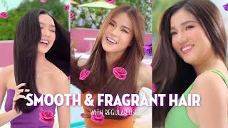 New Best-Ever Sunsilk Triple Sachet With Activ-Infusion Vs. Previous Formulations