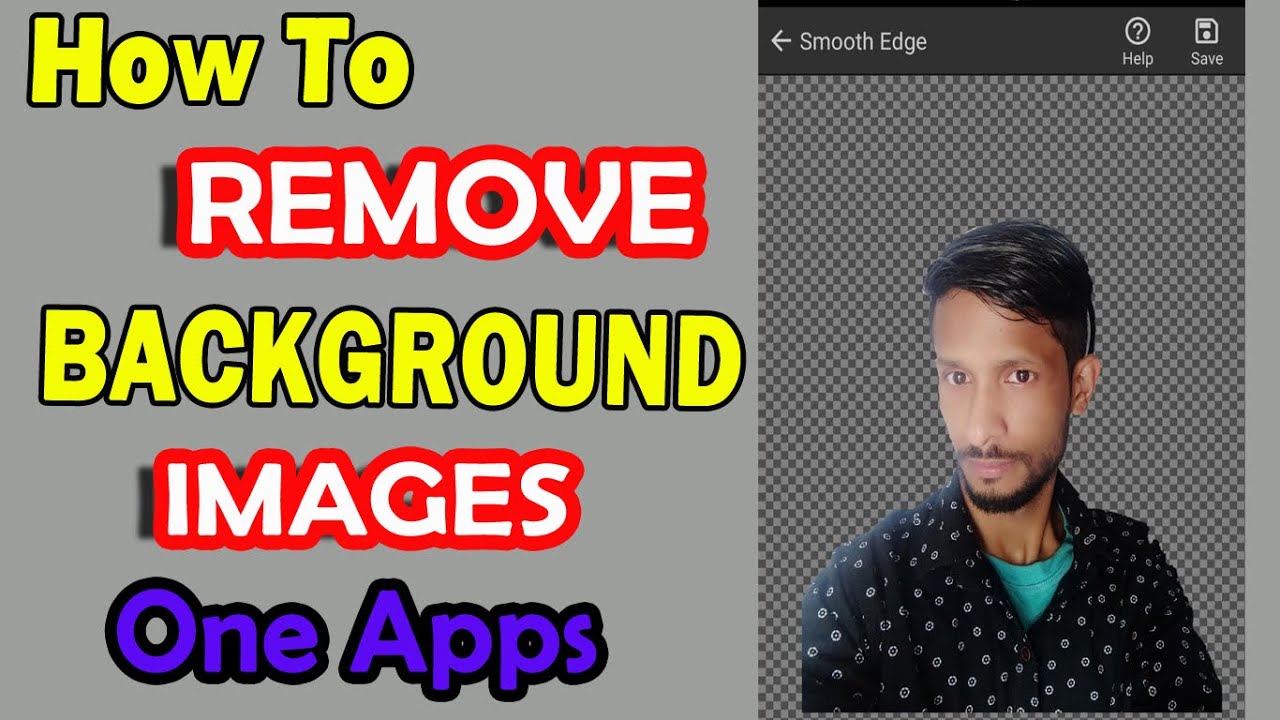 How To Remove Erase Background From Photo | Remove Image Background | Erase Photo Background Hindi