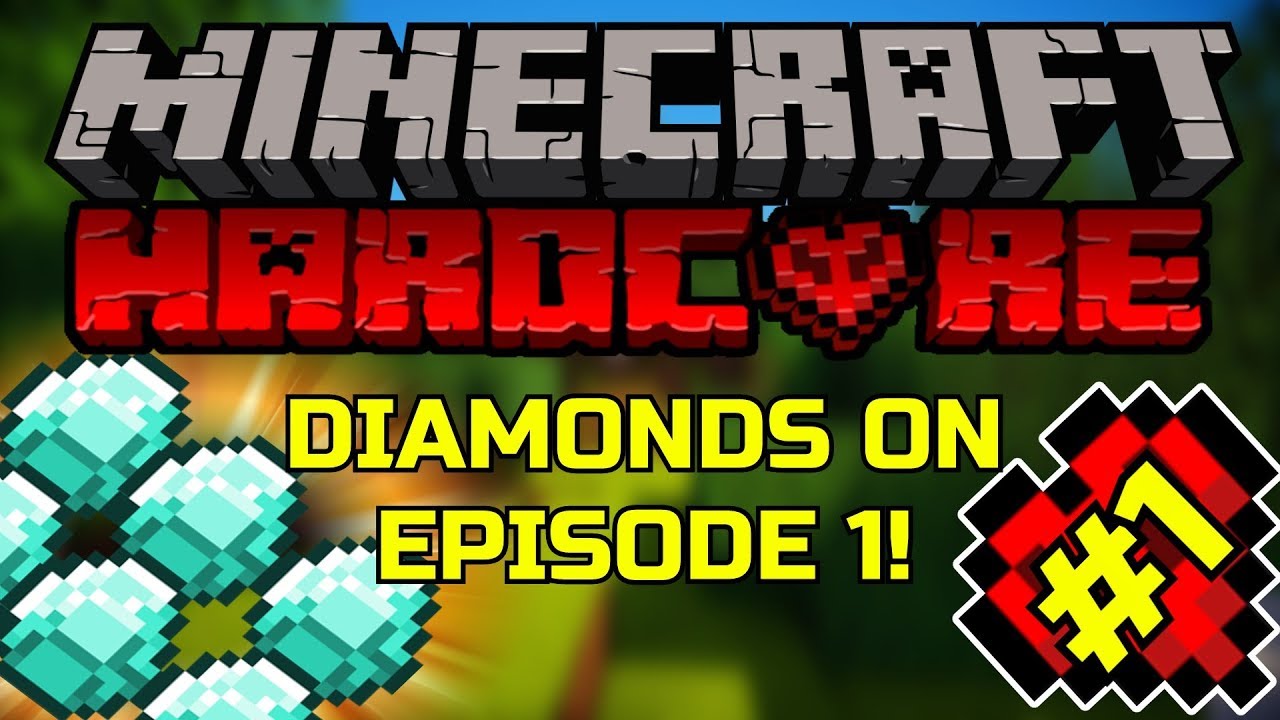 Minecraft: Hardcore Redemption Ep. 1 - GOT DIAMONDS BOIS!