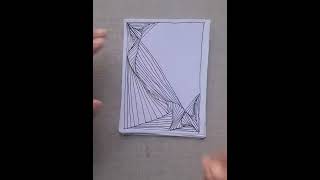 Arrow to Arrow Spiral Drawing 3D Pattern Satisfying #shorts #Spiraldrawing #Illusion #drawing