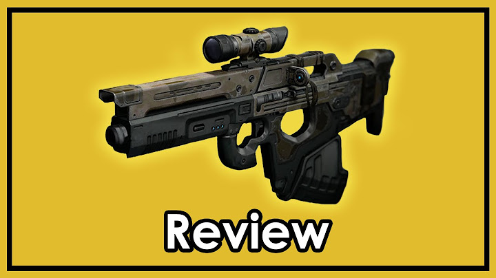 Destiny: Exotic Weapon Review - MIDA Multi-Tool, Scout Rifle