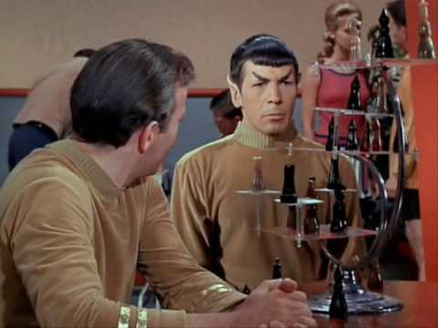 Chess Set - Star Trek. Mr Spock 3D Chess.