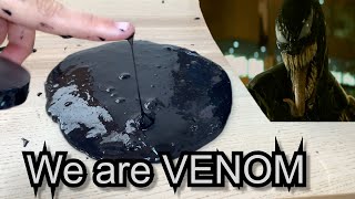 【マーベル】We are Venom! ヴェノムを磁石を食べるスライムで再現したらヤバすぎた…