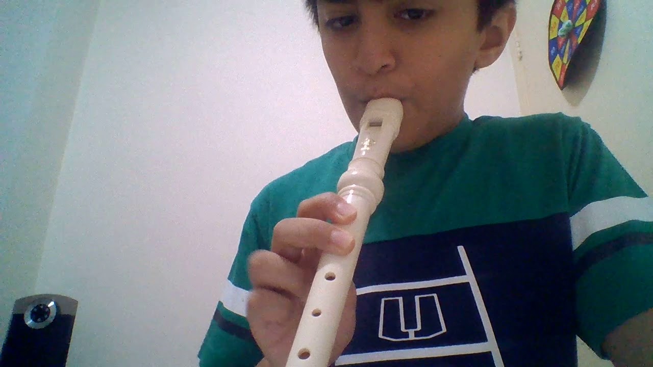 hot cross buns white belt karate recorder sparano descent baroque YouTube