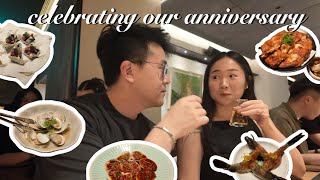celebrate our 1 year anniversary at orm | food vlog