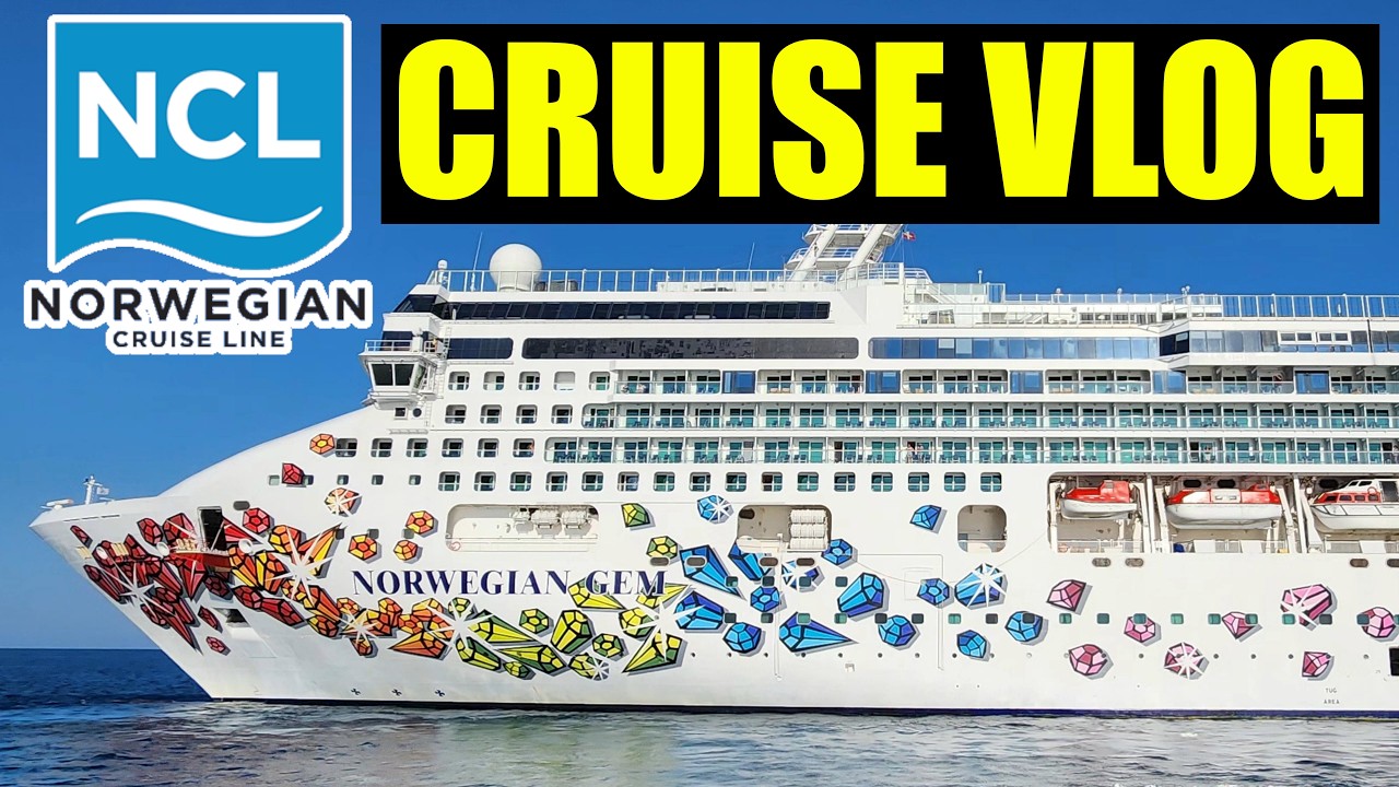 Norwegian Gem Cruise Vlog with Molly & The Legend (Food, Drinks, Things To Do)