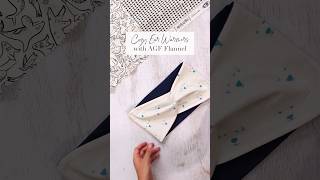 Easy DIY Ear Warmer #flannel #diy #winter