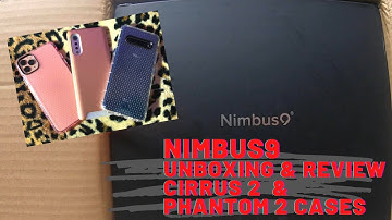 Nimbus9 Unboxing & Review Cirrus 2  & Phantom 2 cases for LG Velvet, LG V60, and iPhone 11 Pro Max!