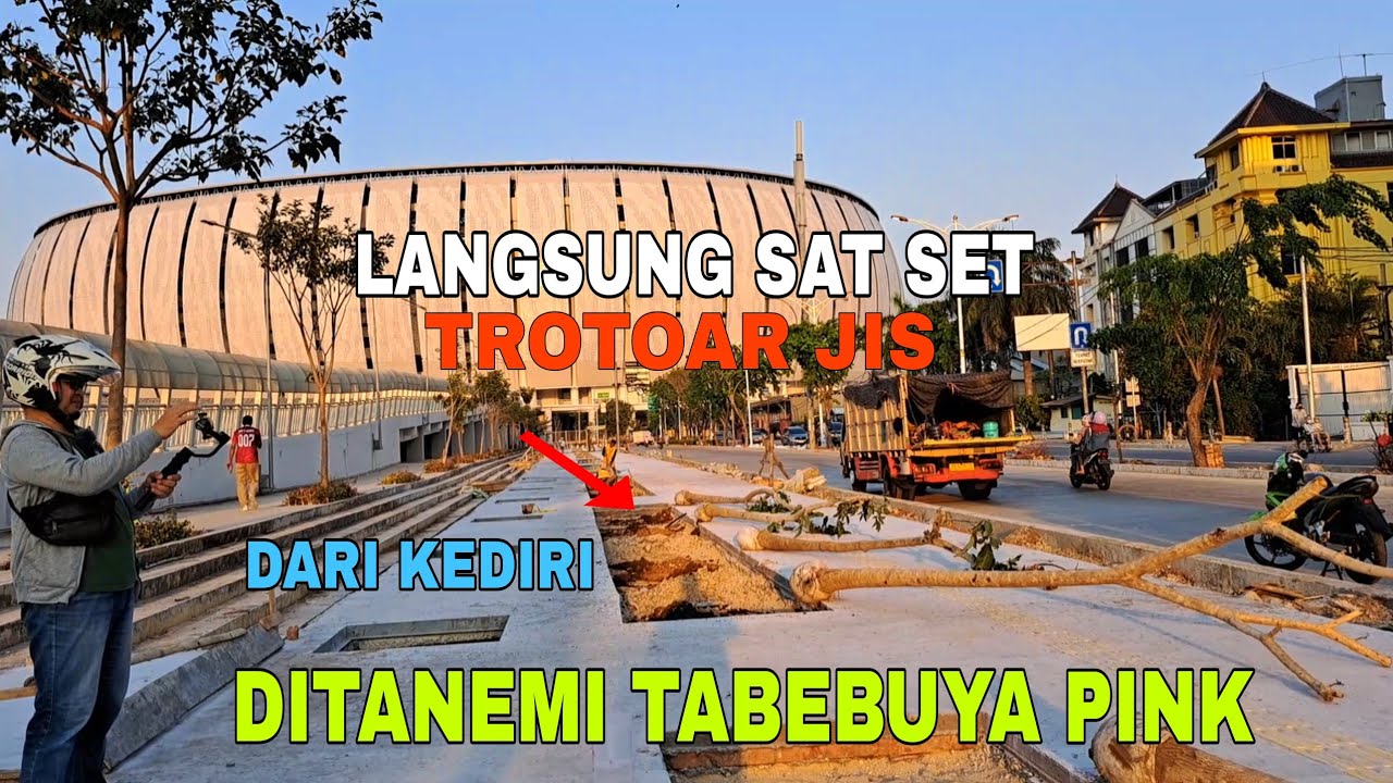 TROTOAR JIS SAMPING RAMP BARAT‼️Tidak Menunggu Besok Besok Sekarang ...