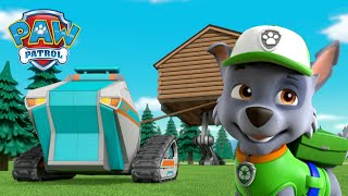 Еверест и Роки спират вървящата къща и още! - PAW Patrol Bulgarian - карикатури за деца