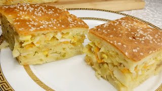 Заливной Капустный ПИРОГ  - лучший рецепт 😋