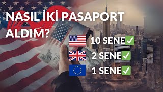 HERKES ALABİLİR! Çift Pasaportu Nasıl Aldım? ABD, İNGİLTERE ve SCHENGEN Vizeleri