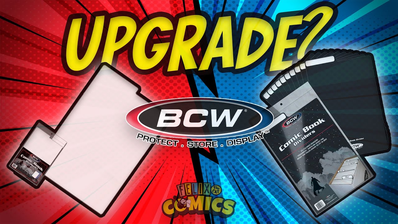 BCW Tall Comic Book Dividers YouTube