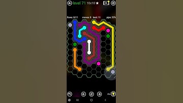 How To Solve Flow Free Hexes Jumbo Interval Pack Level 71 Board Walk Through Solution Walkthrough