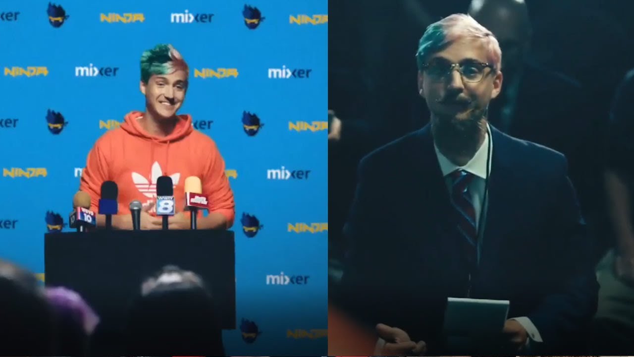 Ninja Left Twitch for Mixer! What happened to his Twitch and New Look at Ninja Mixer's Channel!